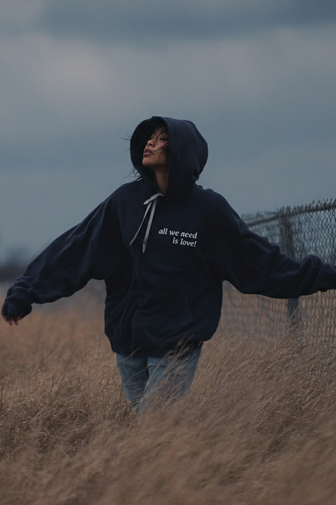 ALL WE NEED IS LOVE - Unisex Oversized Hoodie